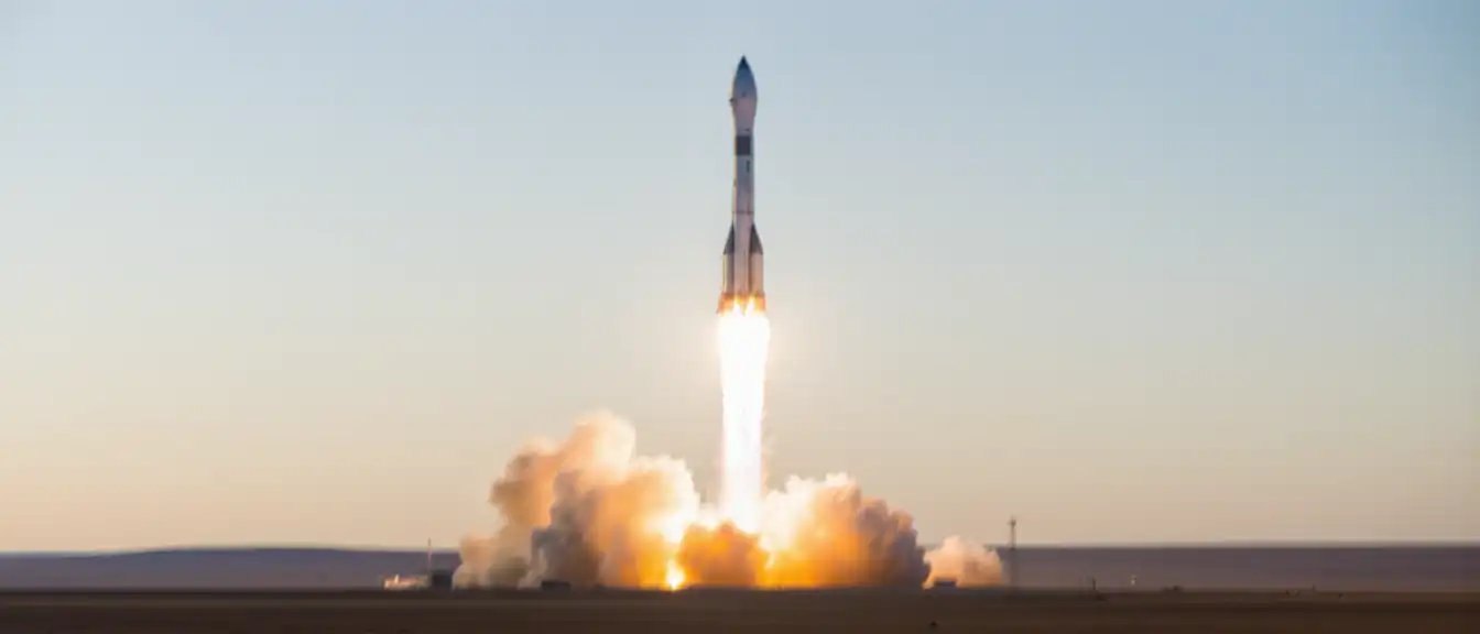 Грузовой корабль Прогресс МС-35 отправился к Международной космической станции после пуска с Байконура