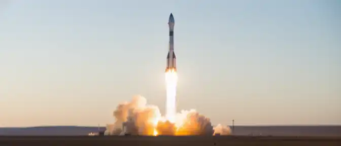 Грузовой корабль Прогресс МС-35 отправился к Международной космической станции после пуска с Байконура