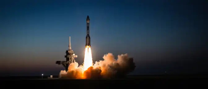 Космический конвой: новый «Прогресс» на пути к орбитальной станции